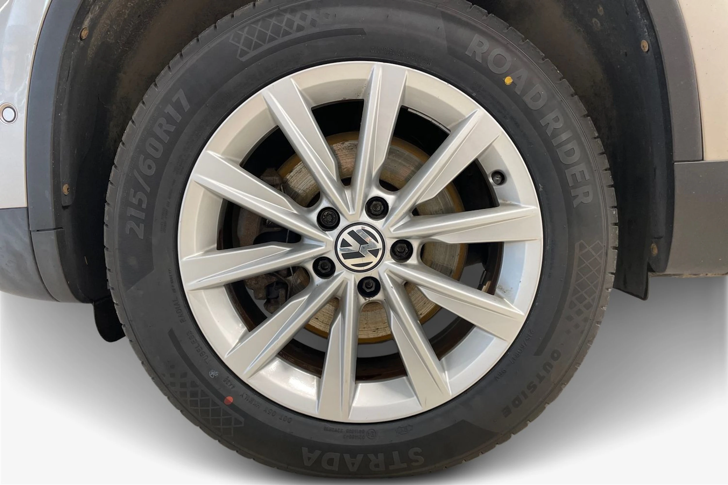 Ruskea (beige) Volkswagen Tiguan 2013 kuva 12.