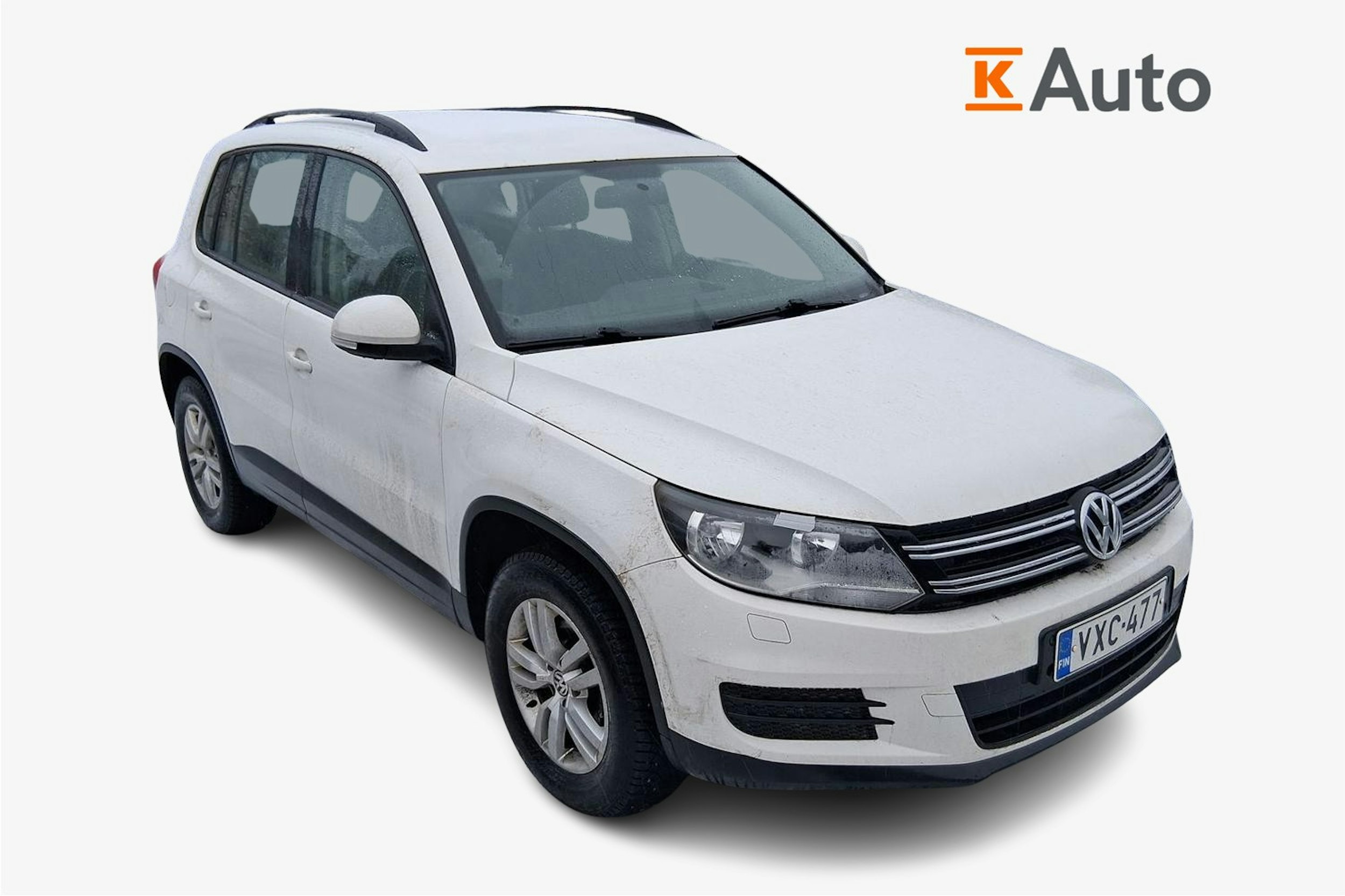 Valkoinen Volkswagen Tiguan 2013 kuva 2.