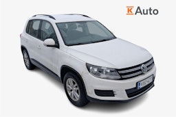 Valkoinen Volkswagen Tiguan 2013 kuva 2.