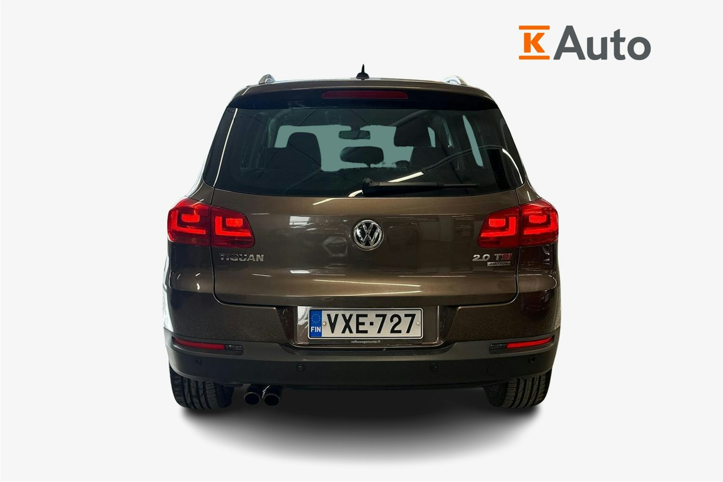 ruskea (beige) Volkswagen Tiguan 2014 kuva 3.