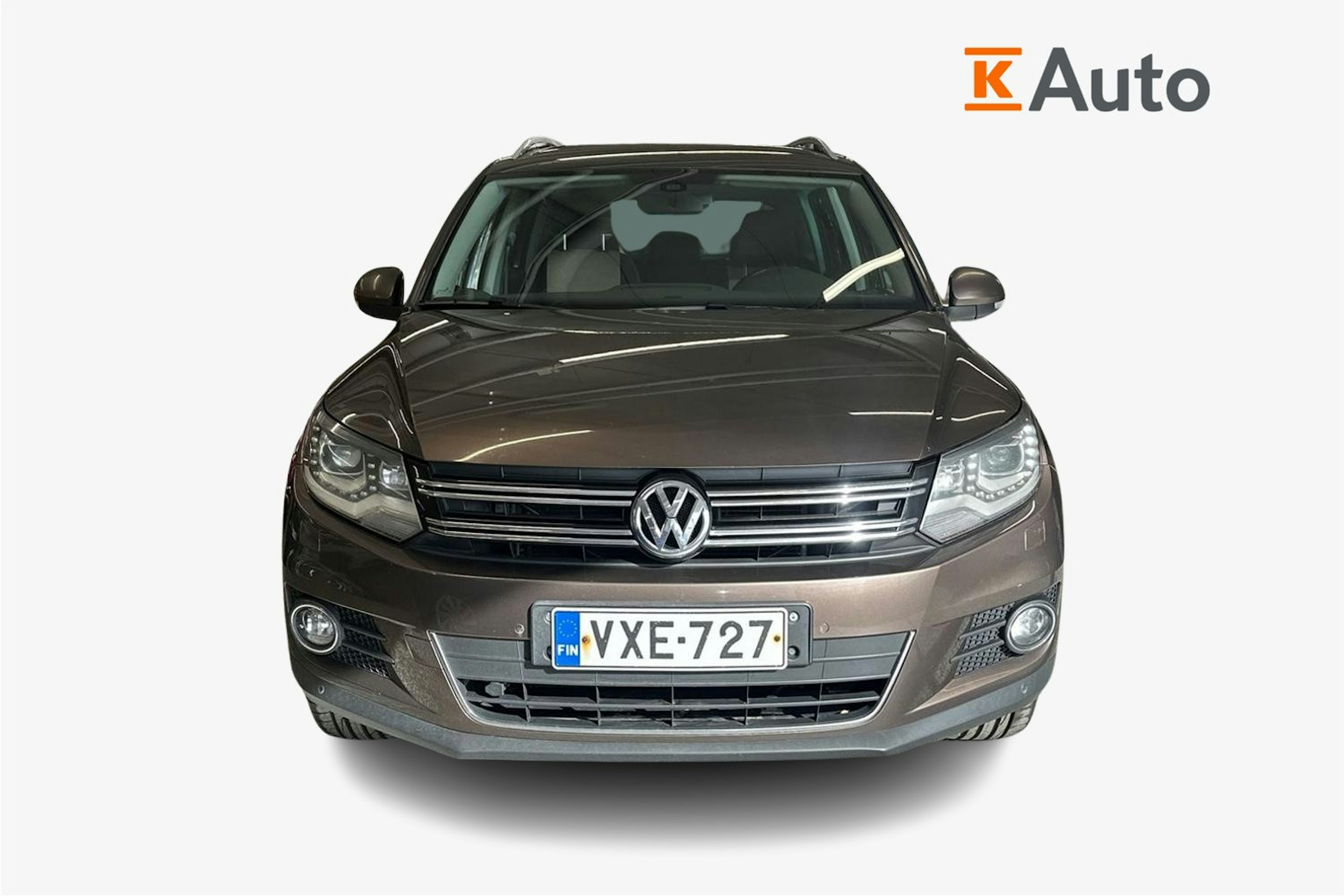 ruskea (beige) Volkswagen Tiguan 2014 kuva 5.