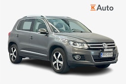 harmaa Volkswagen Tiguan 2014 kuva 1.