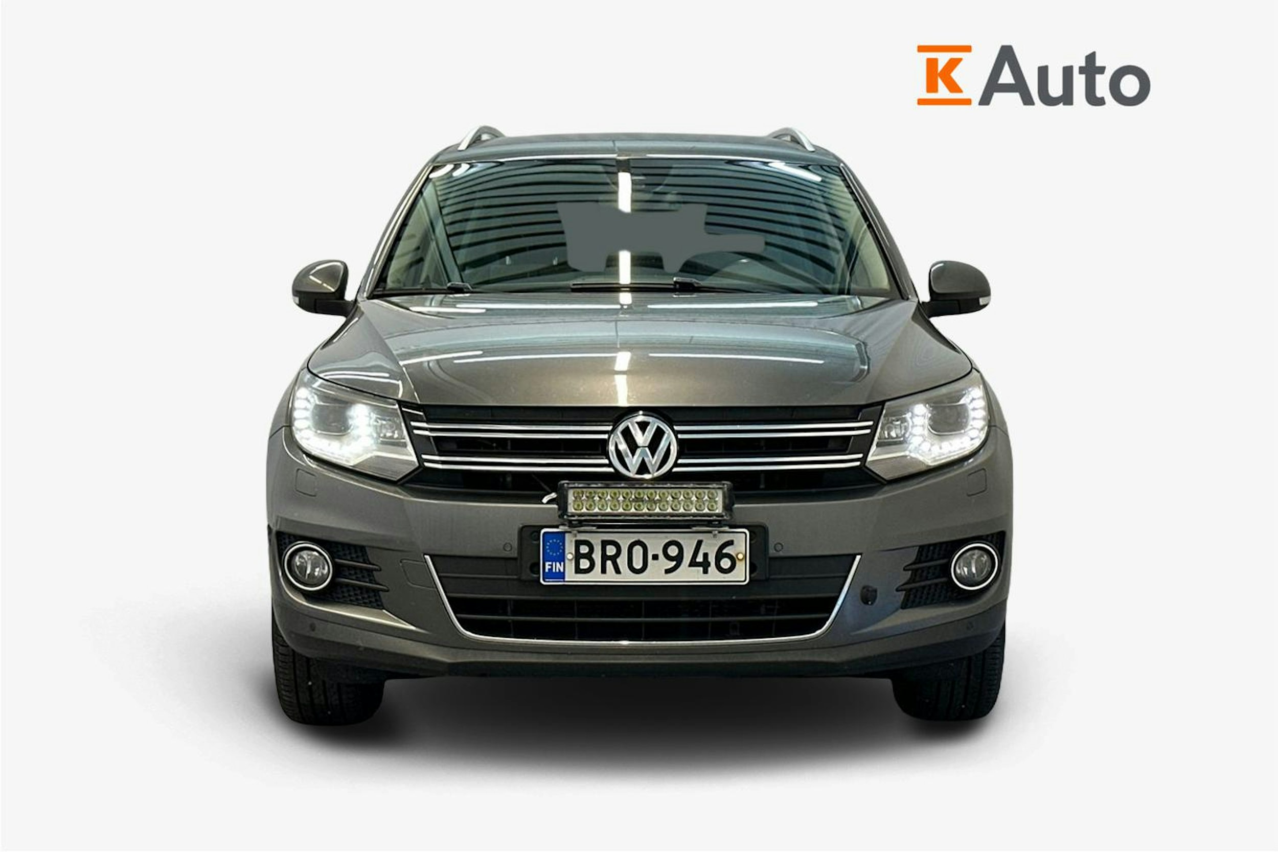 harmaa Volkswagen Tiguan 2014 kuva 5.