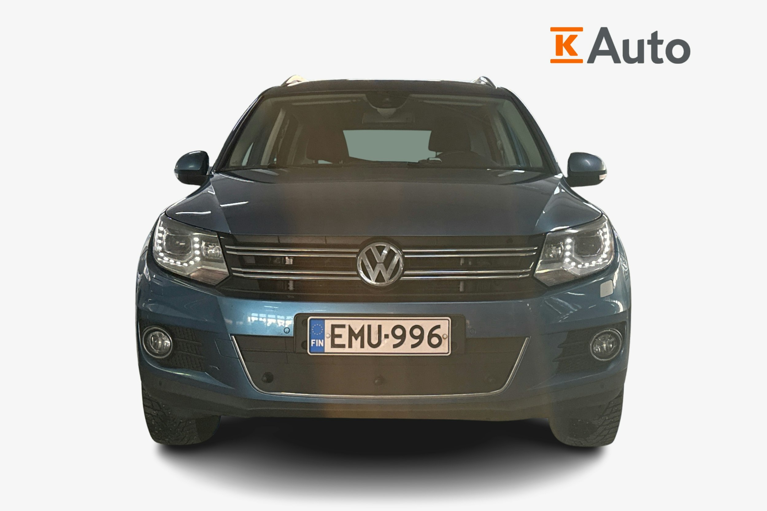 Sininen Volkswagen Tiguan 2014 kuva 4.