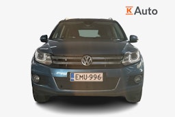 Sininen Volkswagen Tiguan 2014 kuva 4.