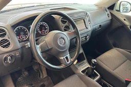 valkoinen Volkswagen Tiguan 2014 kuva 3.