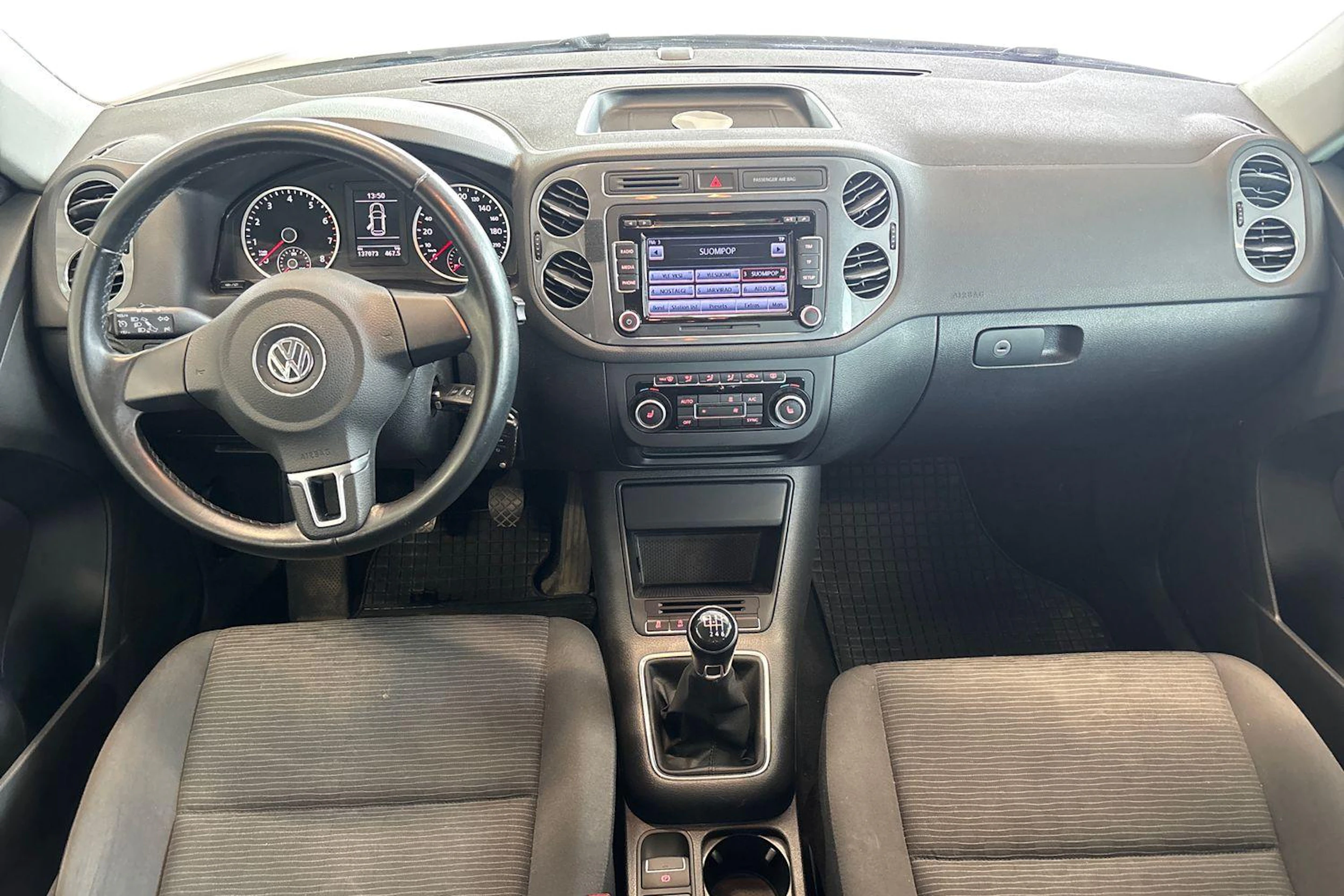 valkoinen Volkswagen Tiguan 2014 kuva 7.