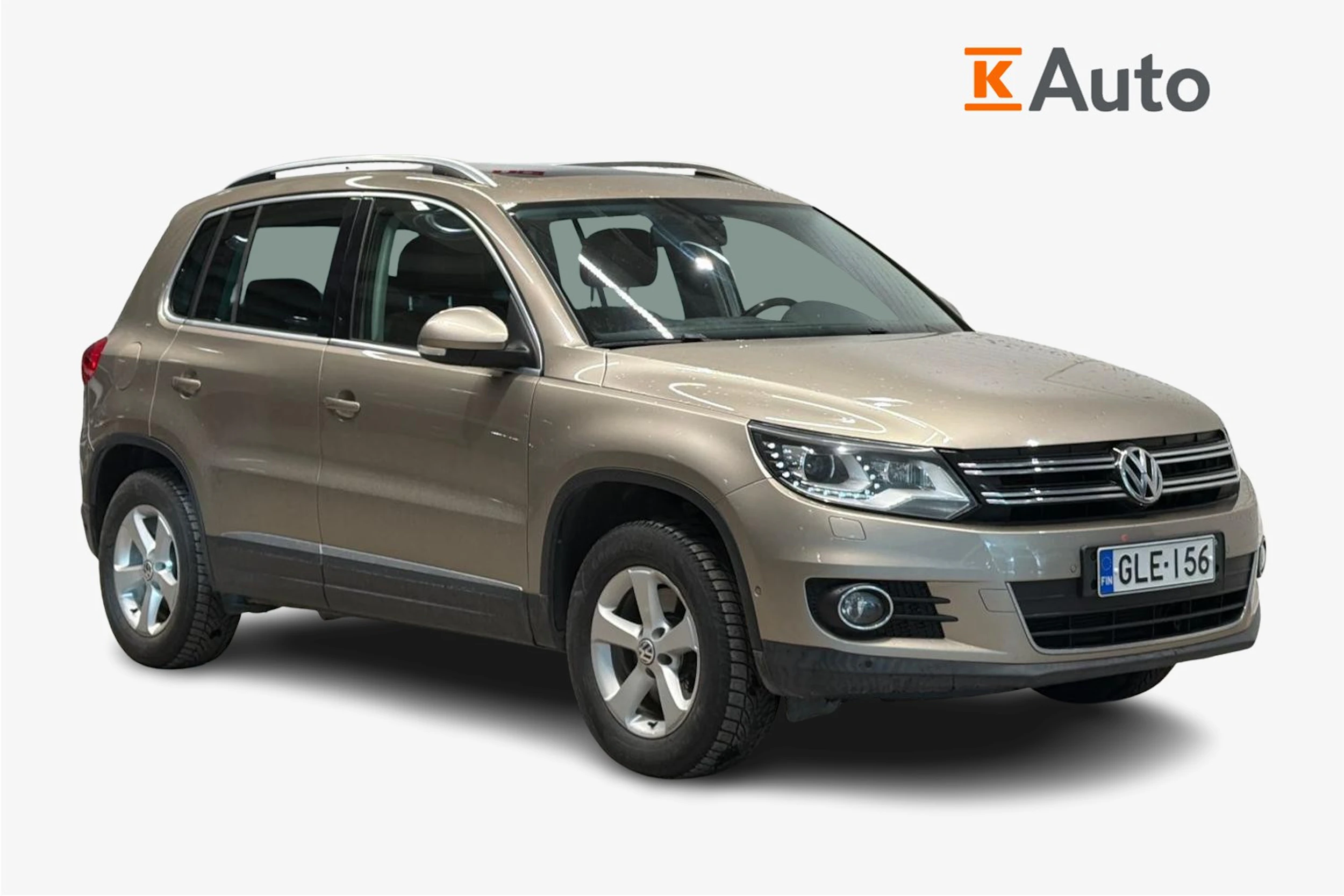 ruskea (beige) Volkswagen Tiguan 2014 kuva 1.