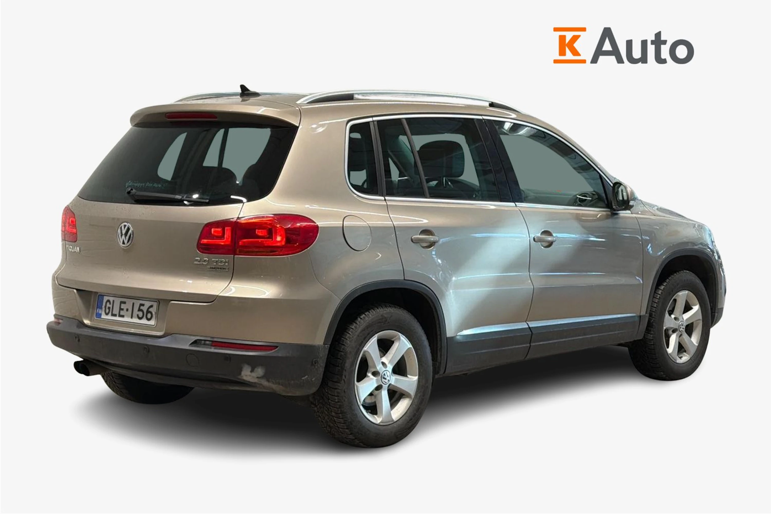 ruskea (beige) Volkswagen Tiguan 2014 kuva 2.