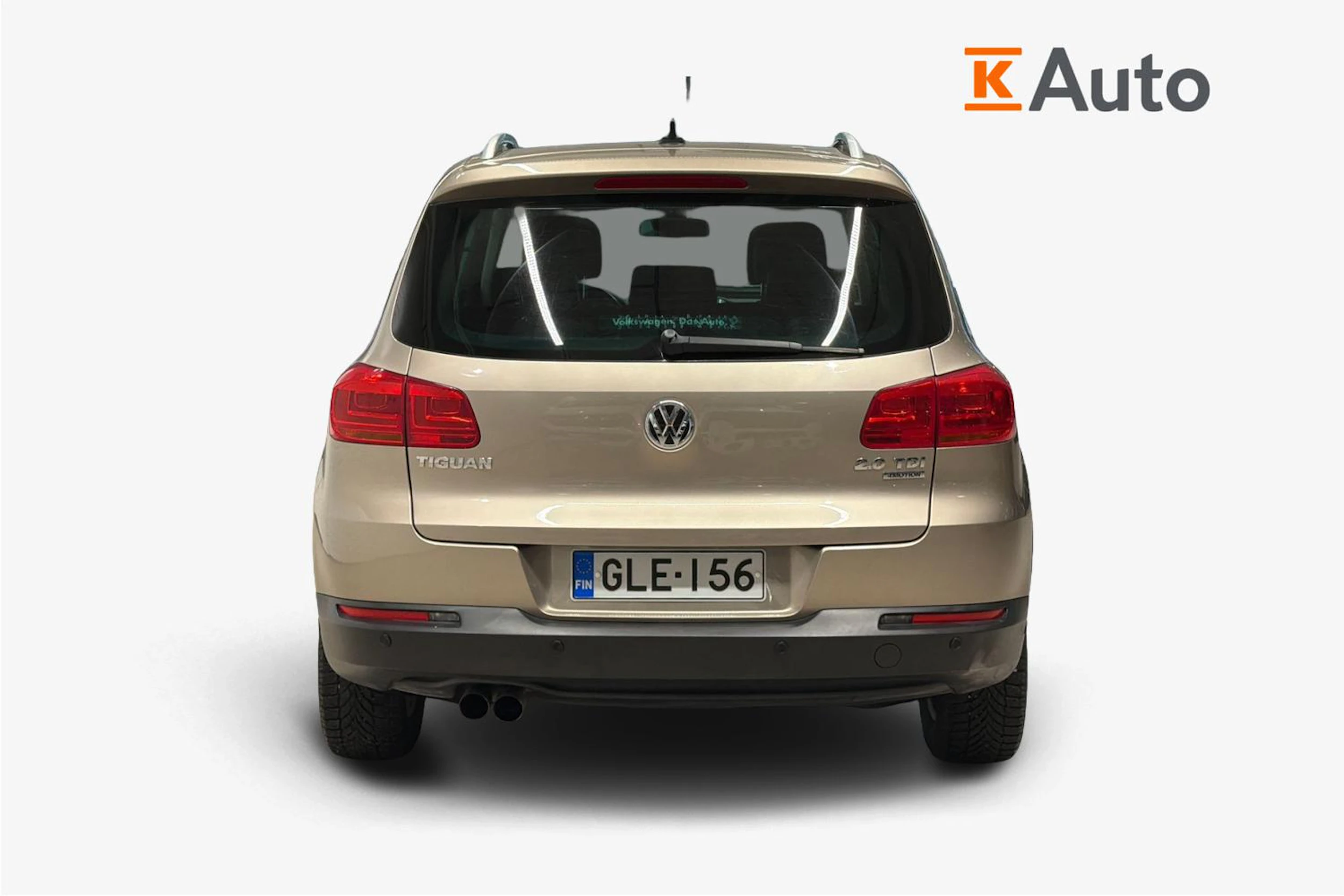 ruskea (beige) Volkswagen Tiguan 2014 kuva 4.