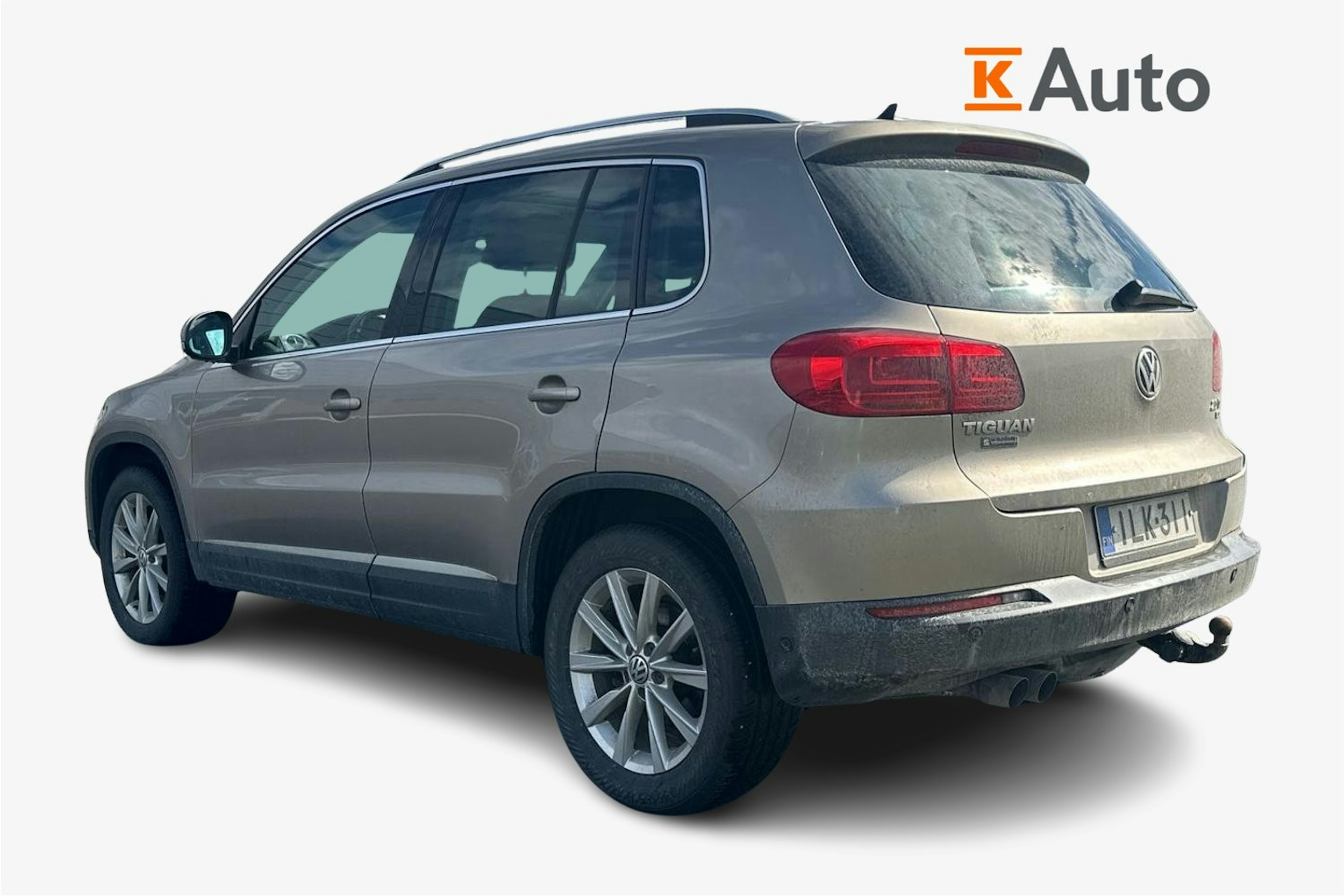 ruskea (beige) Volkswagen Tiguan 2014 kuva 2.