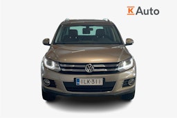 ruskea (beige) Volkswagen Tiguan 2014 kuva 5.