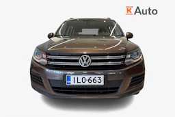 Ruskea (beige) Volkswagen Tiguan 2014 kuva 5.