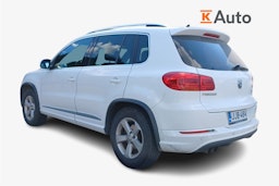 Valkoinen Volkswagen Tiguan 2014 kuva 2.