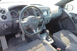 Valkoinen Volkswagen Tiguan 2014 kuva 3.
