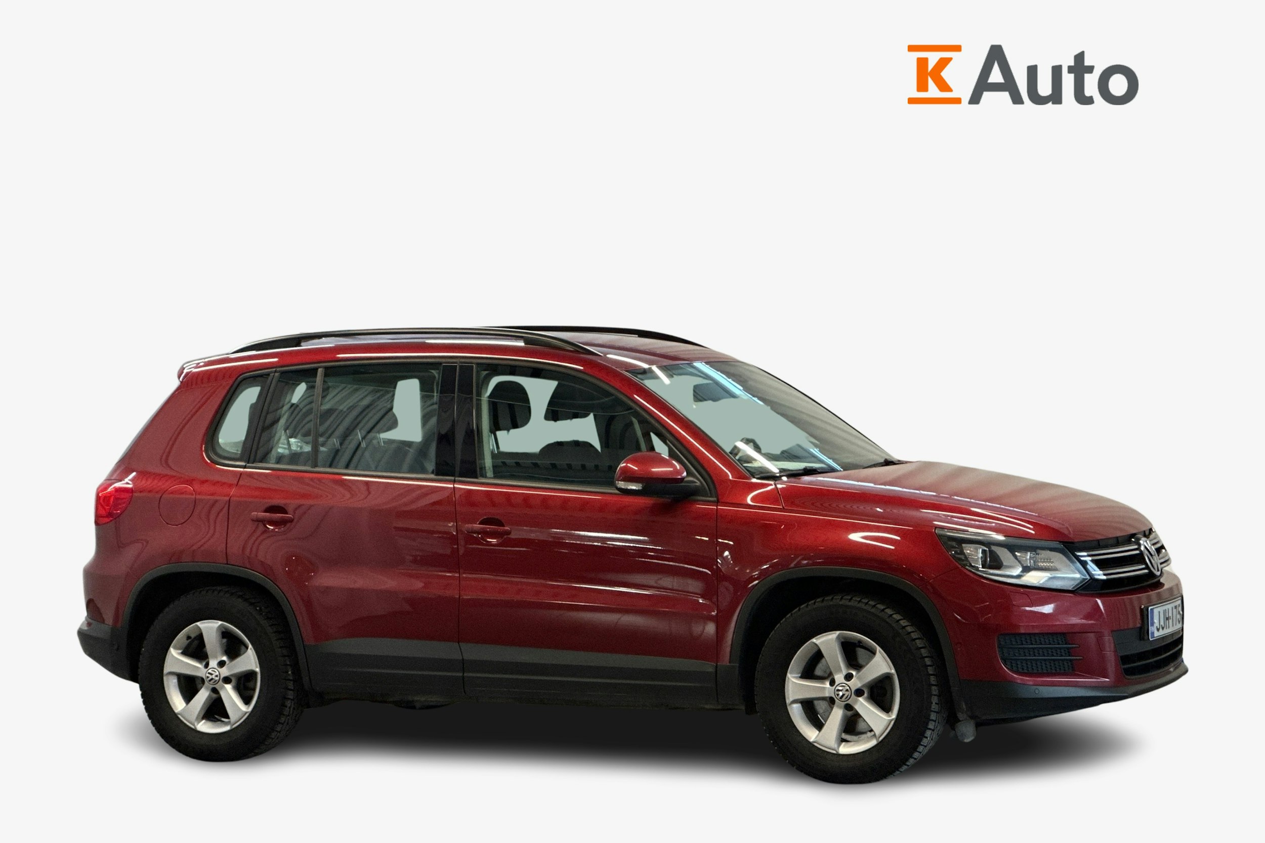 punainen Volkswagen Tiguan 2014 kuva 1.