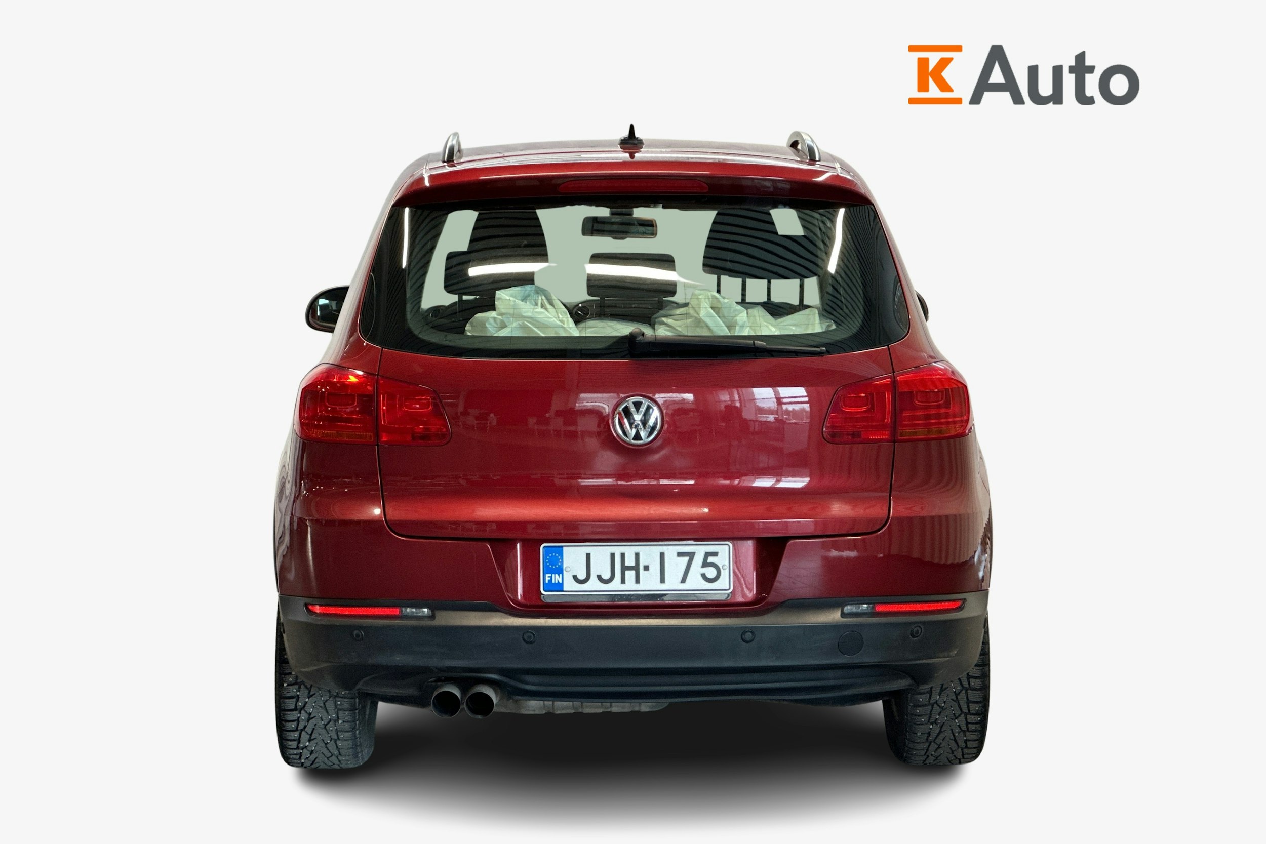 punainen Volkswagen Tiguan 2014 kuva 3.