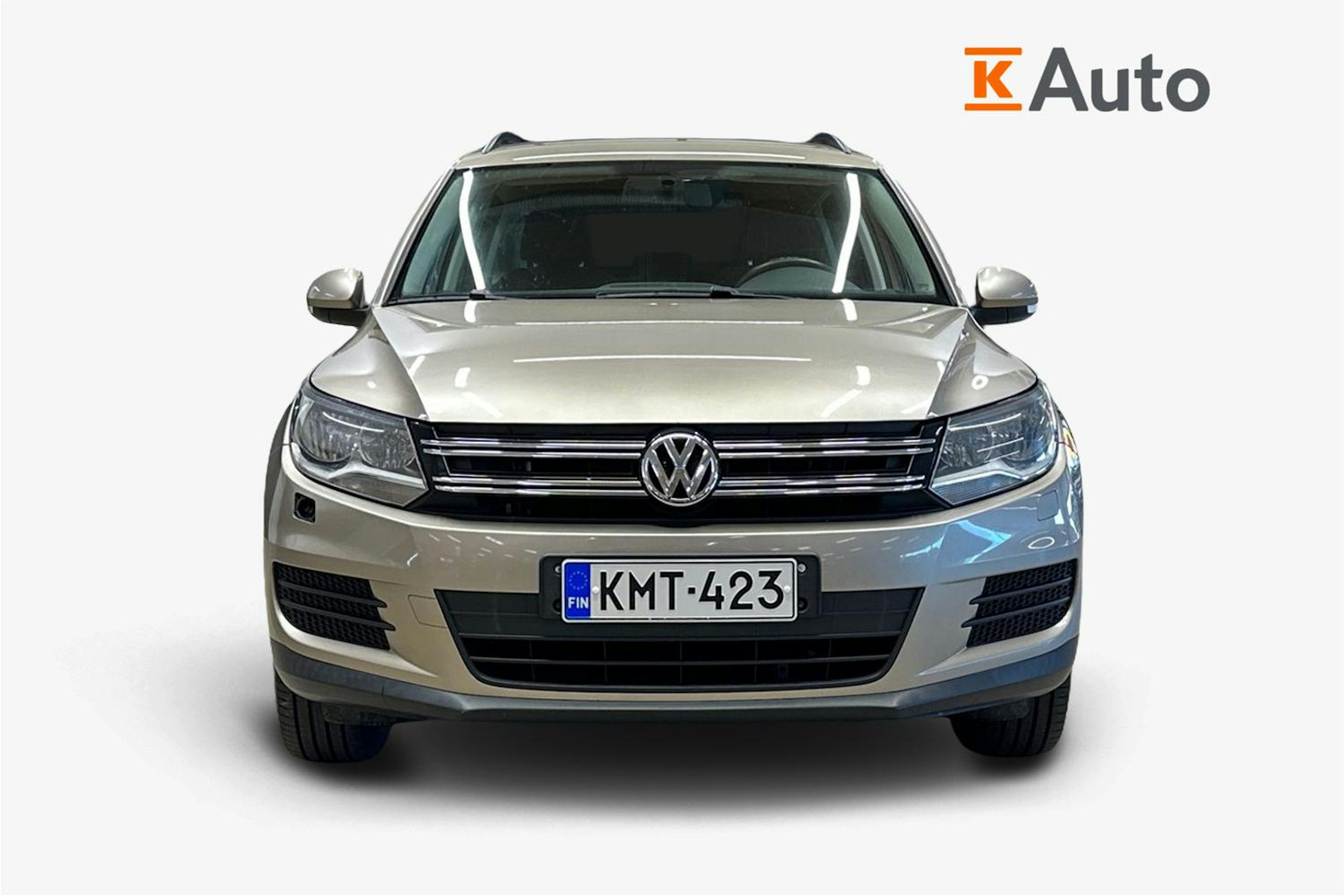 ruskea (beige) Volkswagen Tiguan 2014 kuva 5.