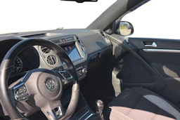 valkoinen Volkswagen Tiguan 2014 kuva 3.