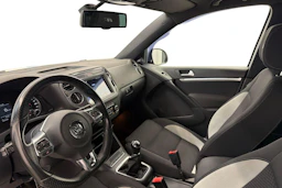 valkoinen Volkswagen Tiguan 2014 kuva 6.