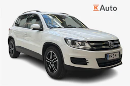 valkoinen Volkswagen Tiguan 2014 kuva 1.