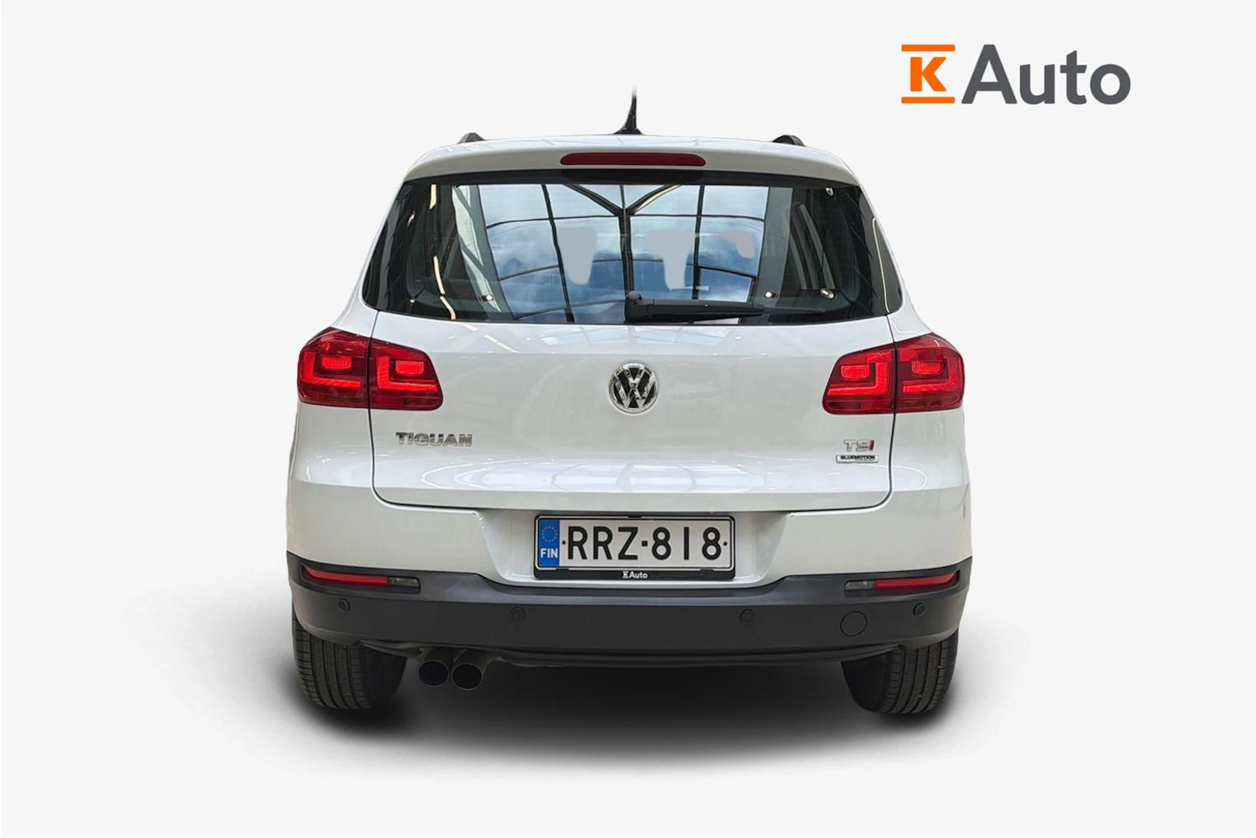 valkoinen Volkswagen Tiguan 2014 kuva 3.