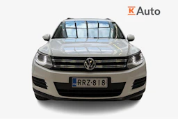 valkoinen Volkswagen Tiguan 2014 kuva 4.