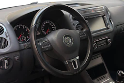 valkoinen Volkswagen Tiguan 2014 kuva 6.