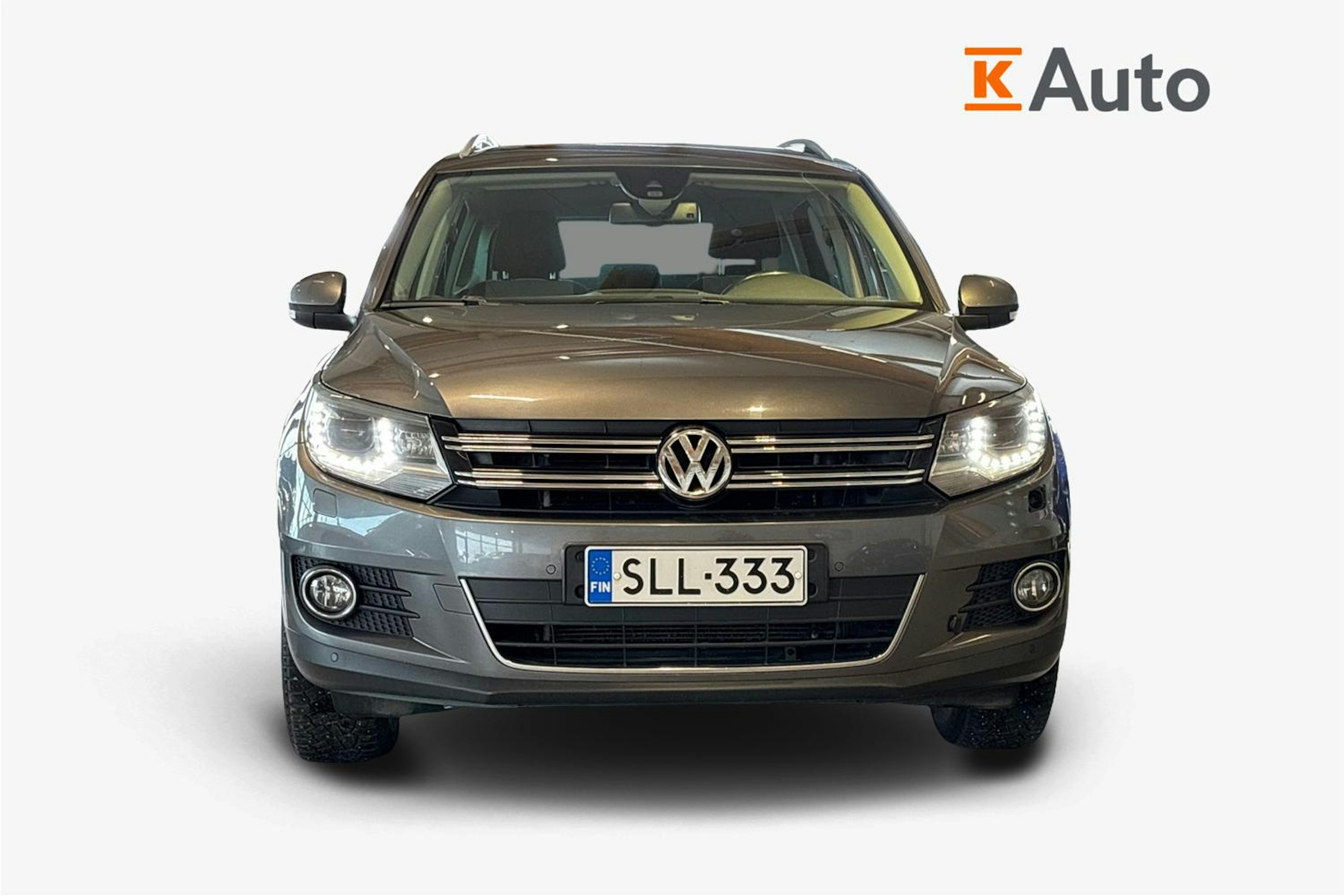 harmaa Volkswagen Tiguan 2014 kuva 5.