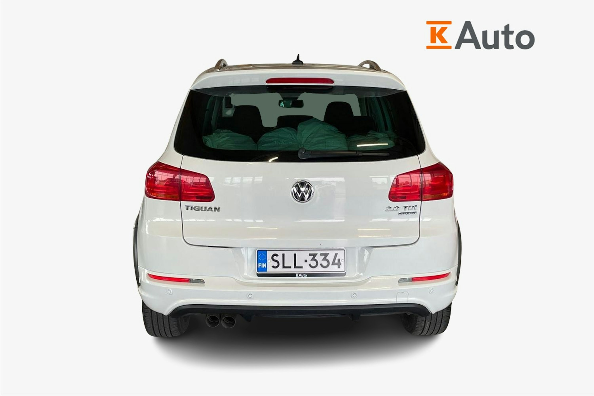 valkoinen Volkswagen Tiguan 2014 kuva 3.