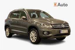 harmaa Volkswagen Tiguan 2014 kuva 1.