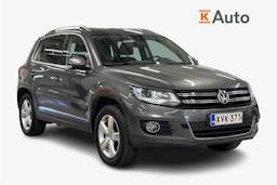 harmaa Volkswagen Tiguan 2014 kuva 1.