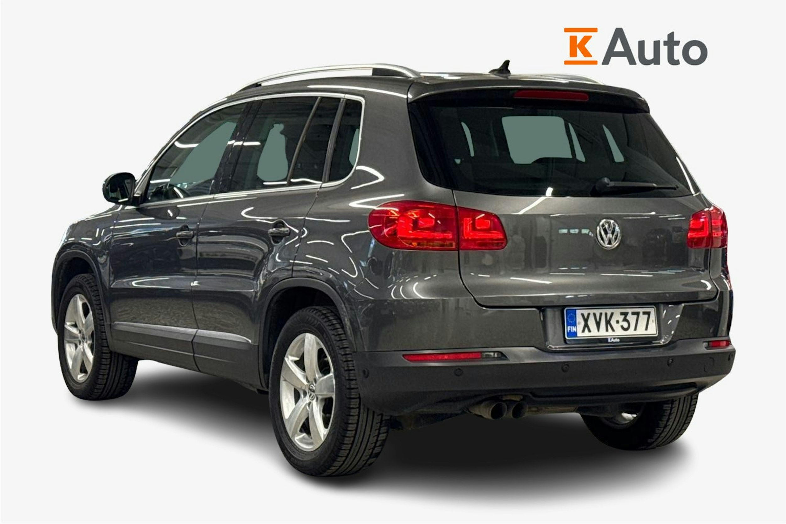 harmaa Volkswagen Tiguan 2014 kuva 2.