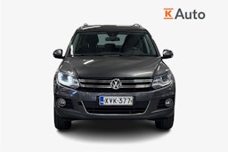 harmaa Volkswagen Tiguan 2014 kuva 5.