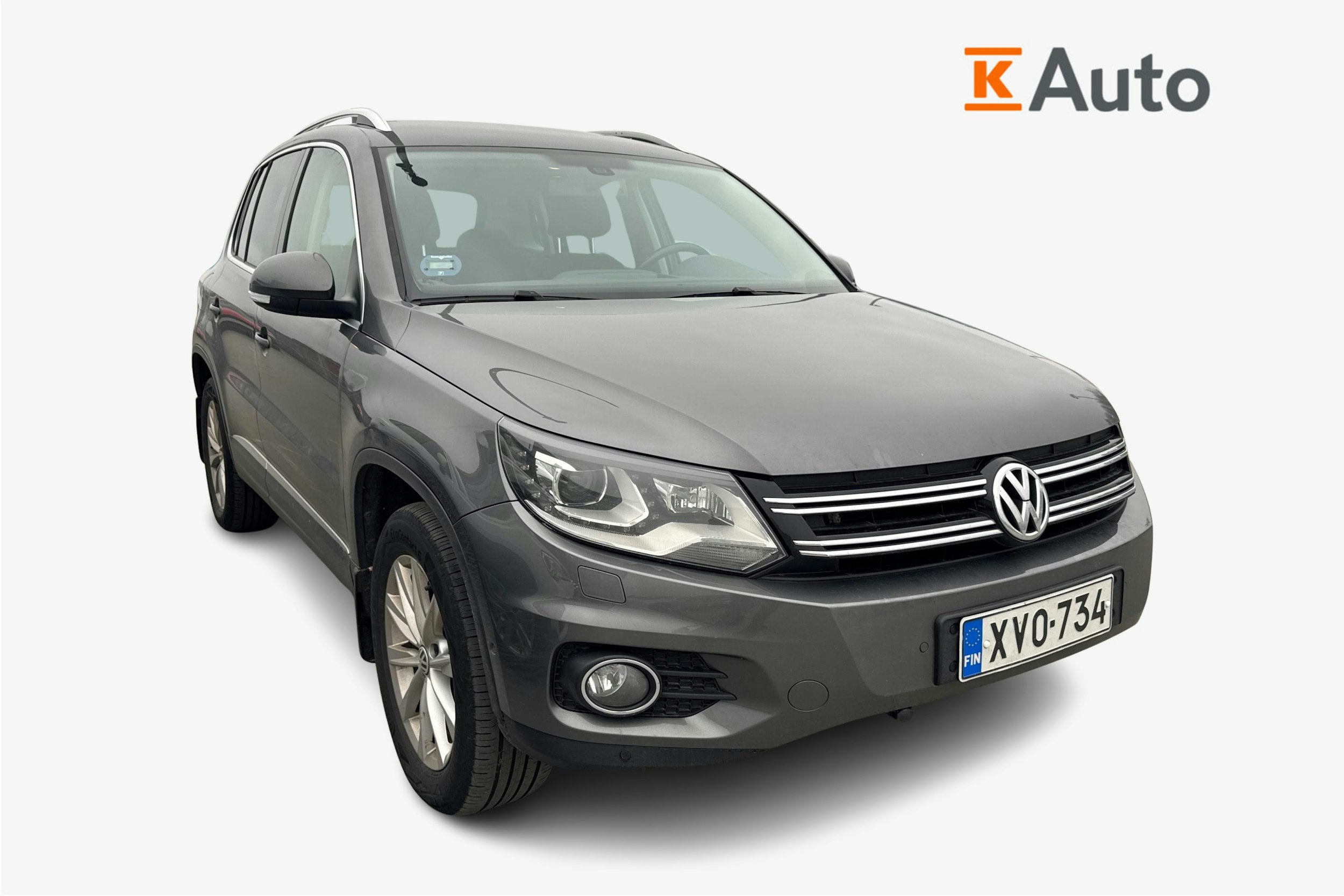 harmaa Volkswagen Tiguan 2014 kuva 1.