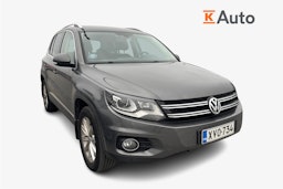 harmaa Volkswagen Tiguan 2014 kuva 1.