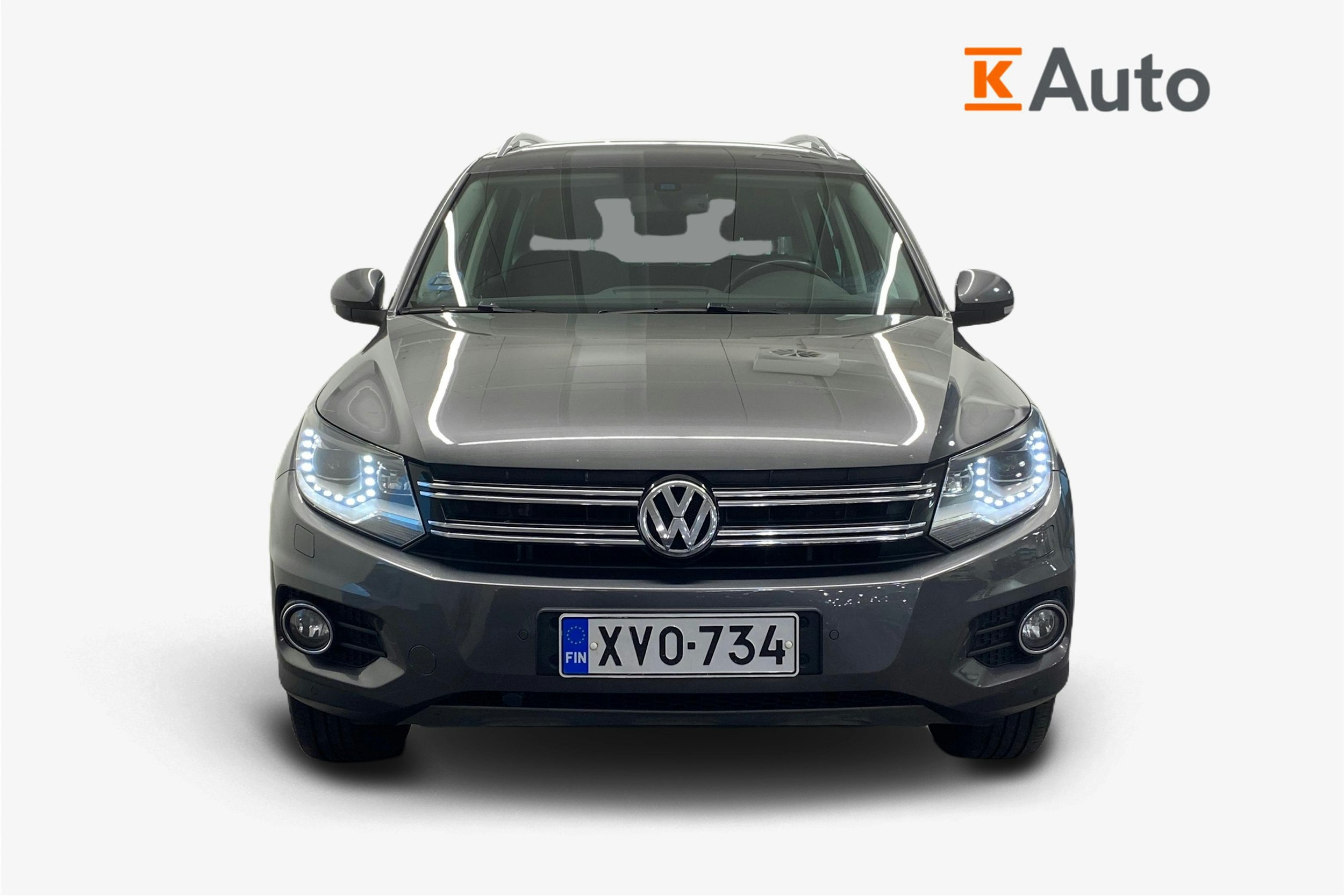 harmaa Volkswagen Tiguan 2014 kuva 5.