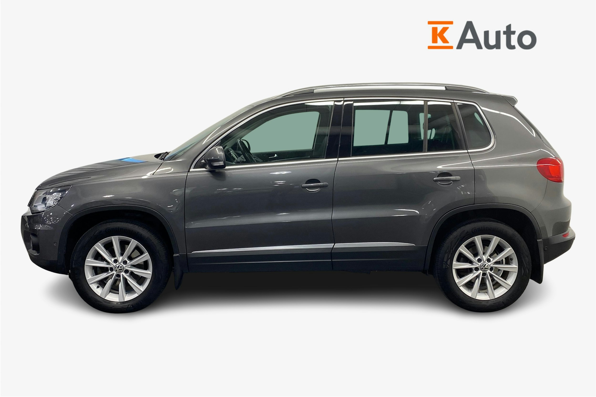 harmaa Volkswagen Tiguan 2014 kuva 6.