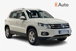 valkoinen Volkswagen Tiguan 2015 kuva 1.