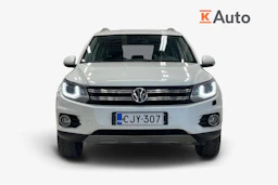 valkoinen Volkswagen Tiguan 2015 kuva 4.