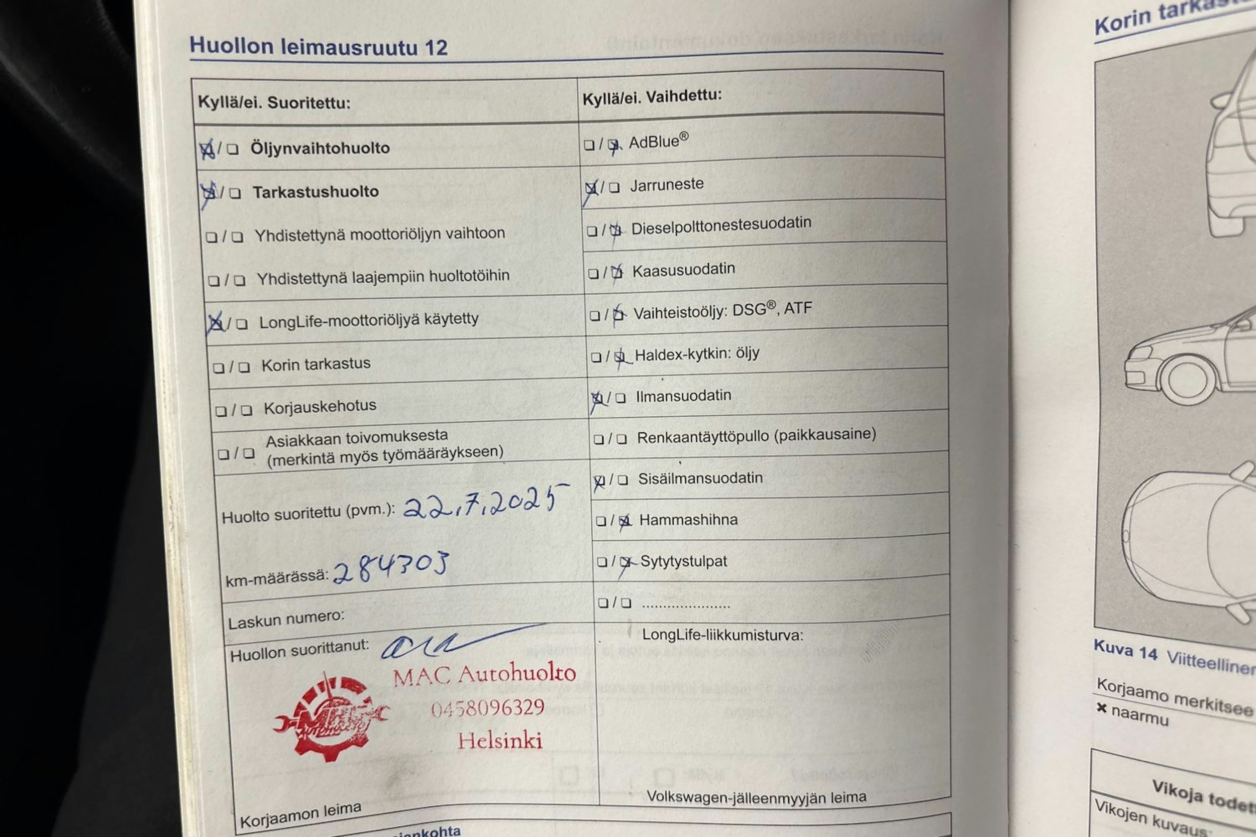 met. hopea Volkswagen Tiguan 2015 kuva 22.