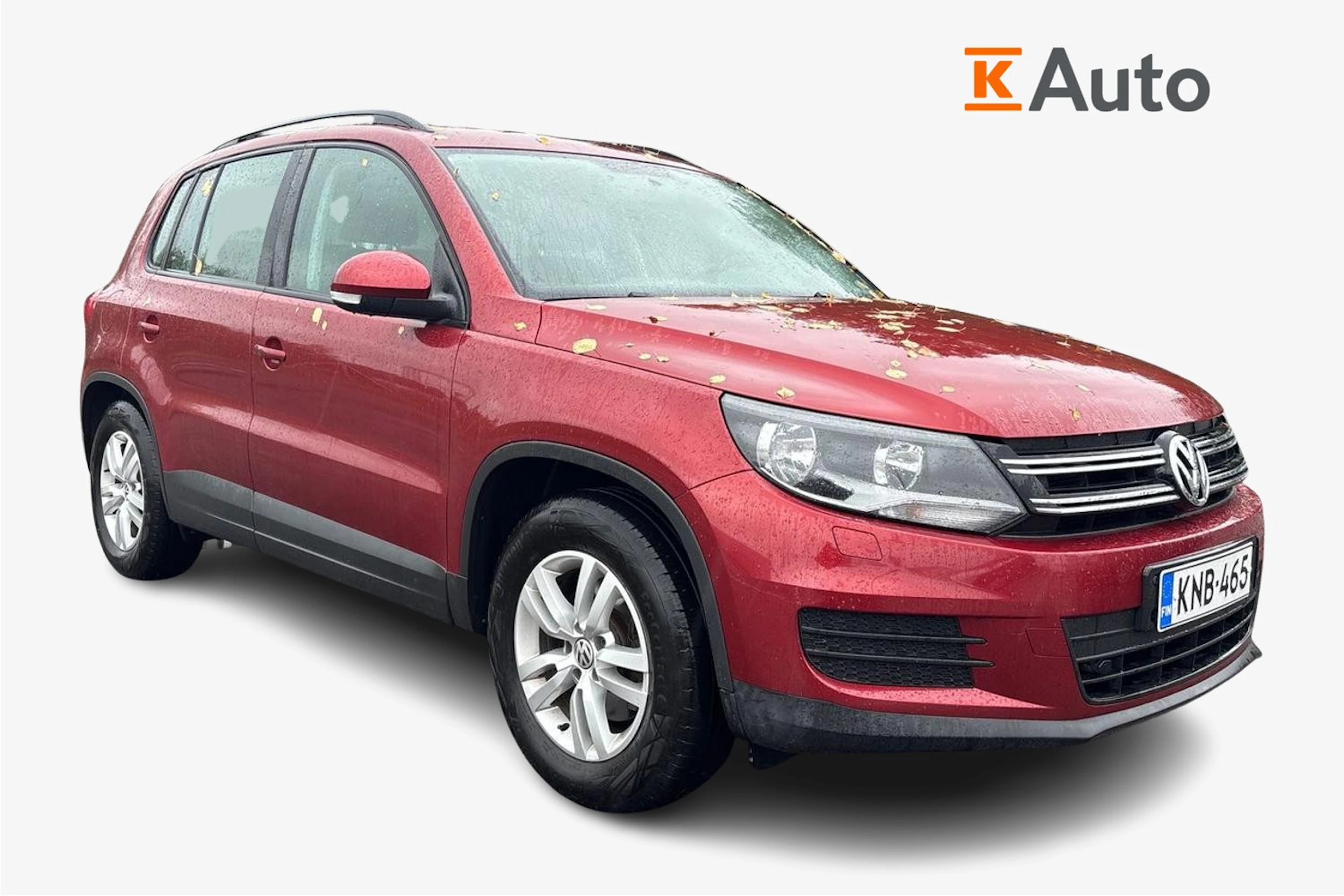 punainen Volkswagen Tiguan 2015 kuva 1.