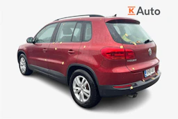 punainen Volkswagen Tiguan 2015 kuva 2.