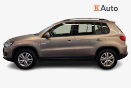 Ruskea (beige) Volkswagen Tiguan 2015 kuva 5.