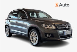 Harmaa Volkswagen Tiguan 2015 kuva 1.