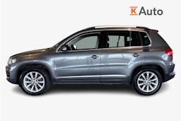 Harmaa Volkswagen Tiguan 2015 kuva 5.