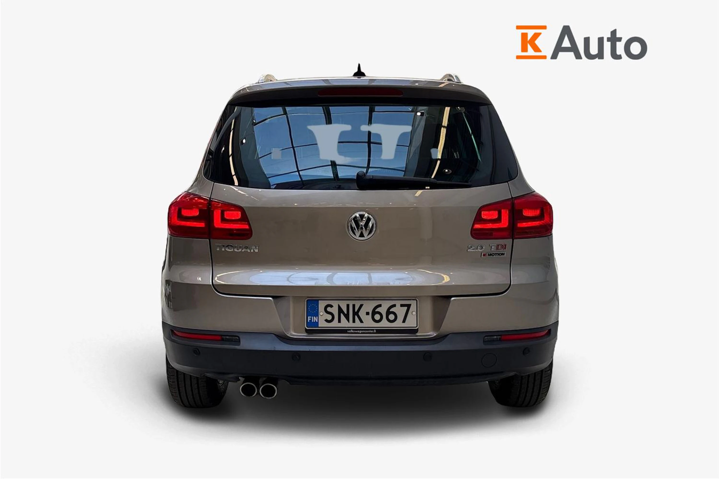 ruskea (beige) Volkswagen Tiguan 2015 kuva 3.