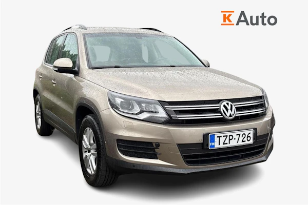 Volkswagen Tiguan Trend & Fun 1,4 TSI 118 kW (160 hv) 4MOTION | 1-om. Suomi-auto | Merkkihuoltohistoria | Lohko