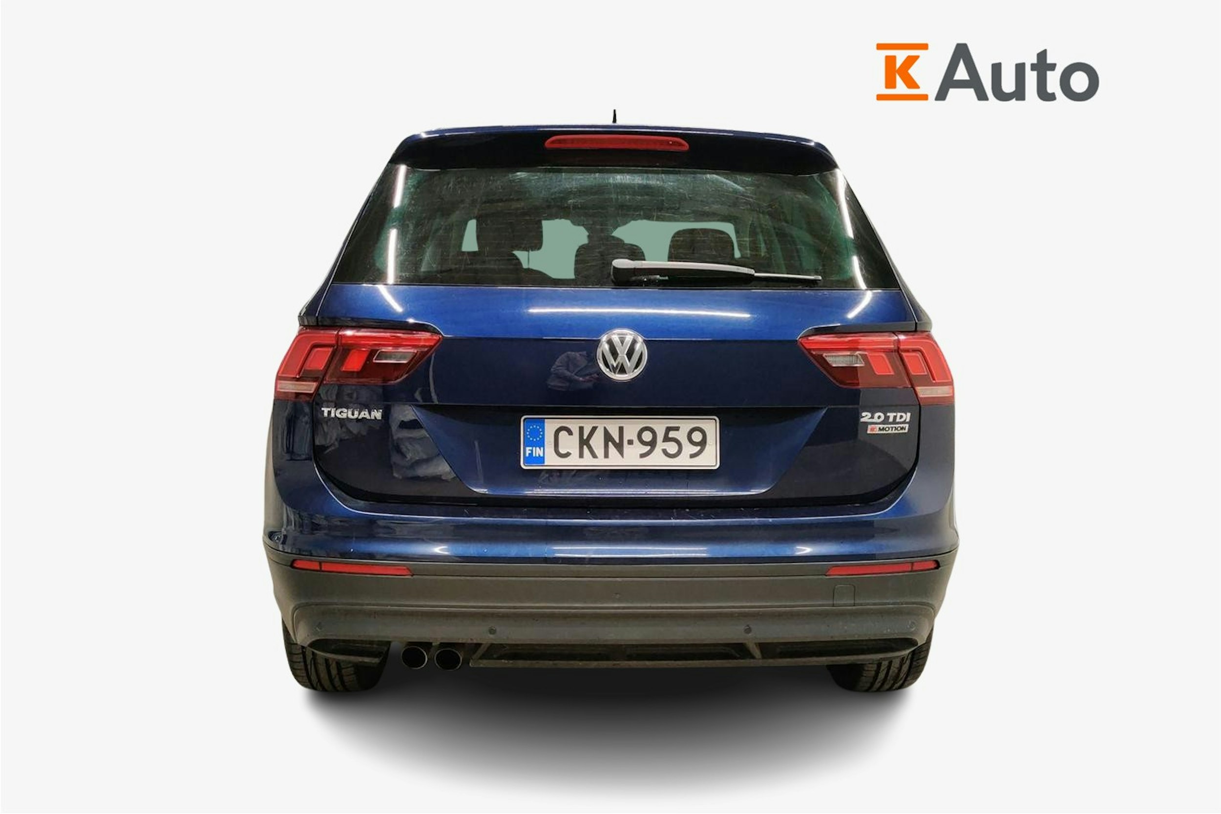 Sininen Volkswagen Tiguan 2016 kuva 3.