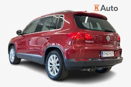 punainen Volkswagen Tiguan 2016 kuva 2.